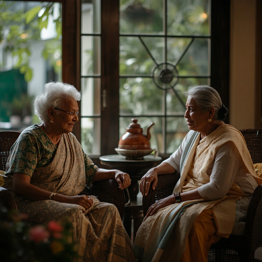 Residents enjoying activities